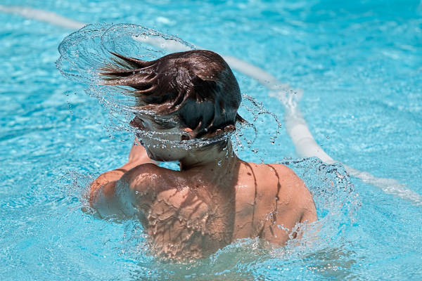 Zwembad Wettervlecke in Surhuisterveen