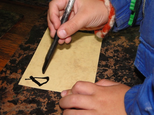 Schrijven op de ouderwetse manier