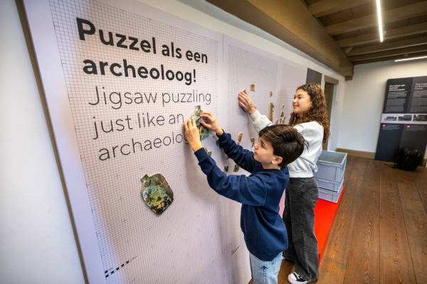 Puzzel als een archeoloog