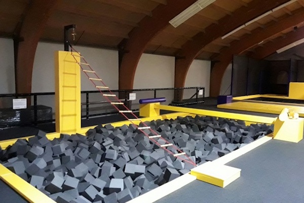 Jumpsquare Deurne: Balanceer op de ladder