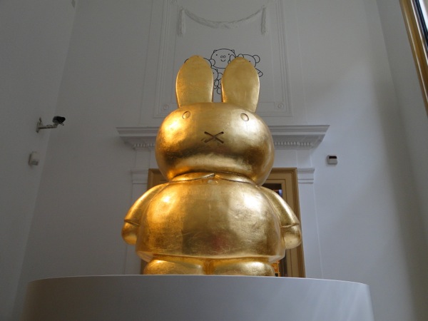 Gouden Nijntje in het Dick Bruna Nijntje Museum