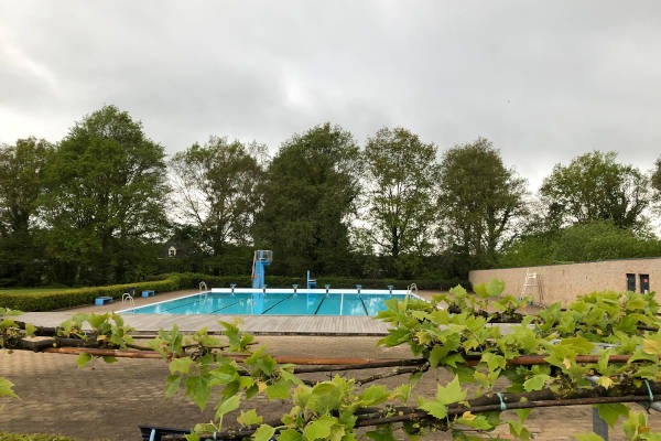 Zwembad 't Vinkennest: Zwembad met duikplank