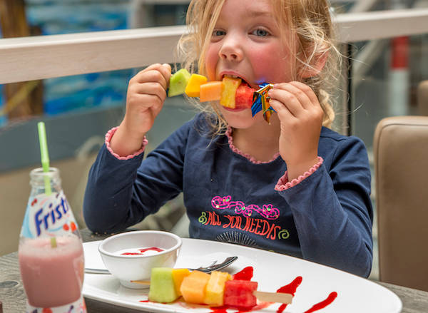 Genieten van een maaltijd bij Food & Fun