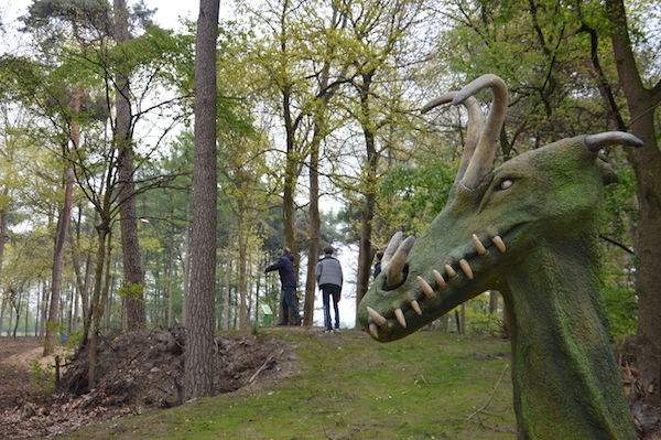 Een spannende wandeling door het drakenbos