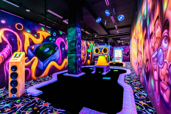 GlowGolf Amsterdam: Baan 13