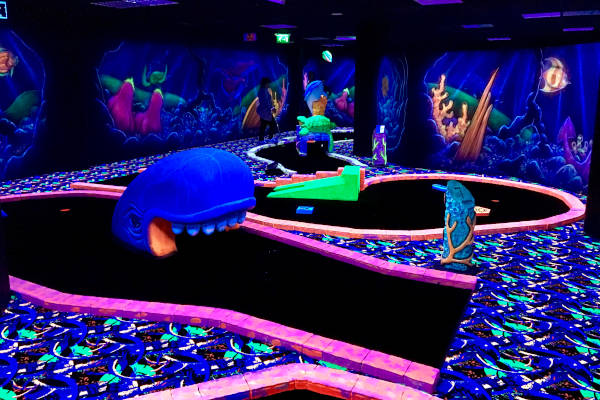 GlowGolf Middelburg: Onderwater wereld