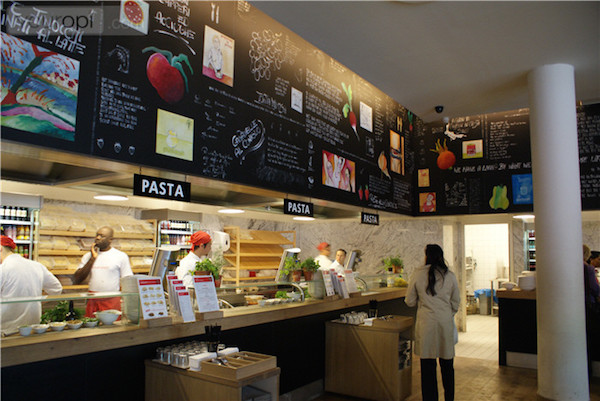 Vapiano Den Haag: Bestel uw pasta, pizza, antipasti of salade rechtstreeks bij de chefkok