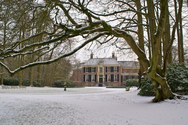 Kasteel Groeneveld: Prachtige winterse omgeving