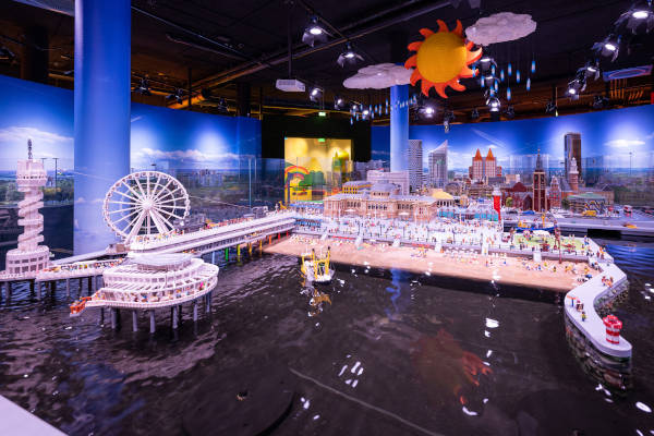 Scheveningen van LEGO-steentjes