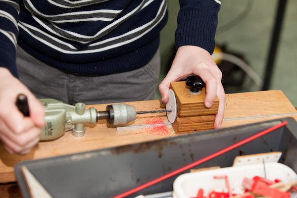 Ontdekplek: Creatief zijn met hout