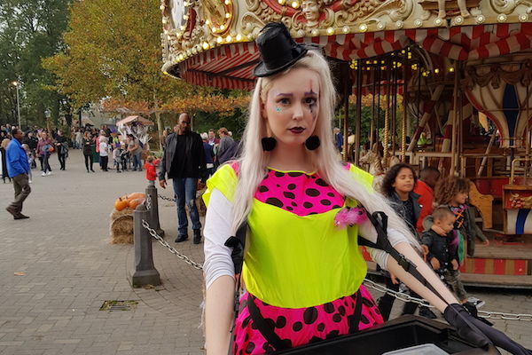 Griezelen geblazen in Plaswijckpark tijdens Halloween bij Plaswijckpark