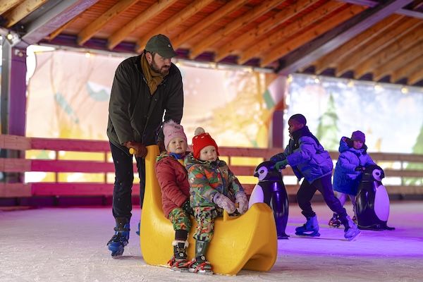 Plaswijckpark: Schaatsen