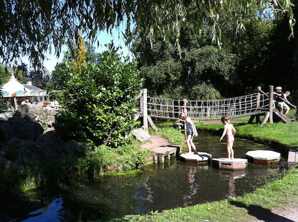 Waterspeeltuintje bij Plaswijckpark