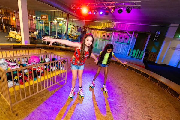 Monkey Town Delft: Rollerschaatsen