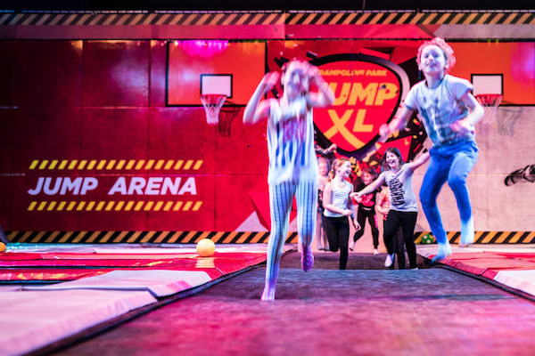 Jump XL Geleen: Jumpen, tricken en kicken in de jump arena's