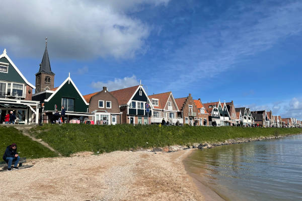 Volendam aan het water