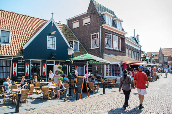 Dagje Volendam: Op het terras