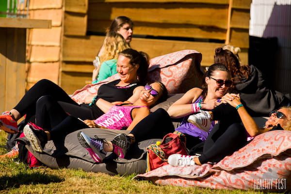 Healthy Fest: Lekker relaxen in de zon