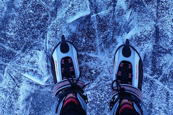 Schaatsen op het ijs