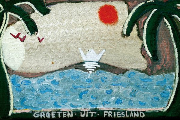 Museum Belvédère: Schilderij genaamd Groeten uit Friesland