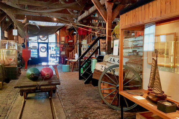 Visserijmuseum in Zoutkamp