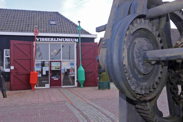 Visserijmuseum: Voorkant van het museum