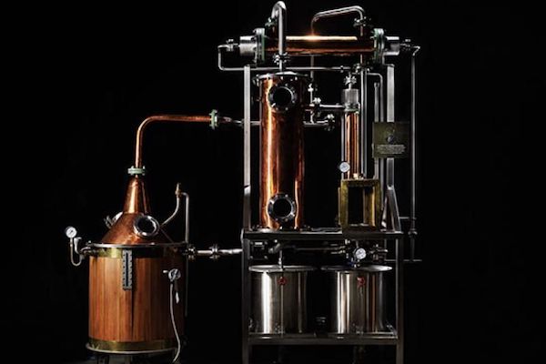 Familiedistilleerderij Hooghoudt: Distilleerketel Jenevers