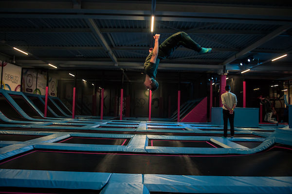 Rebound World Zwolle: Oefen je saltoskills