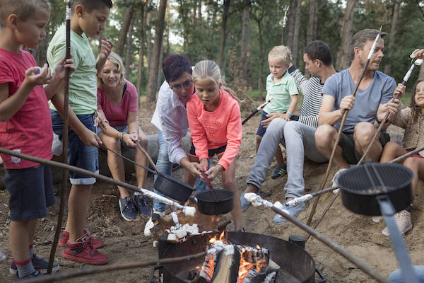 Marshmallows roosteren