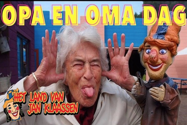 Het land van jan klaassen Opa en Oma dag