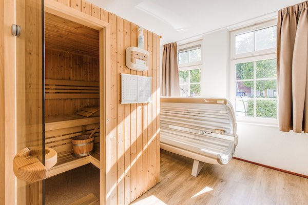 Landal Landgoed De Hellendoornse Berg: Sauna en zonnebank