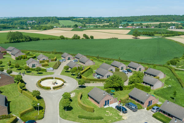 Overzicht van het park