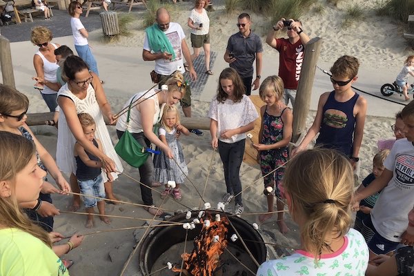 Marshmallows roosteren