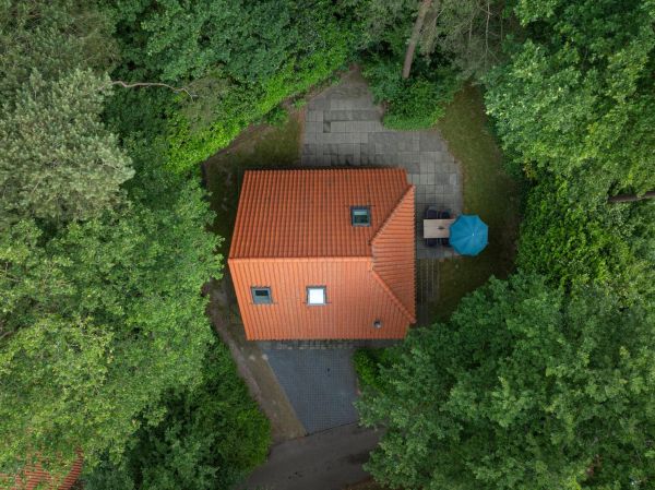 Natuurpark De Witte Bergen: Bovenaanzicht huis