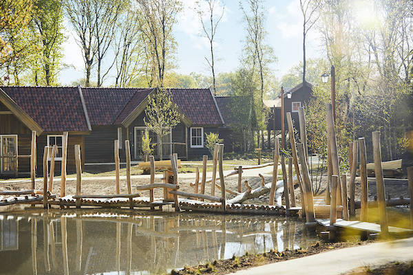 Vakantiepark Efteling Loonsche Land: Het speeltoestel bij de huisjes