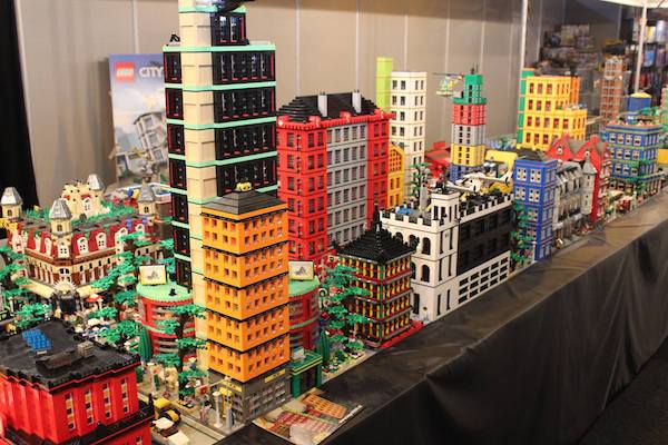 Stad gebouwd met LEGO
