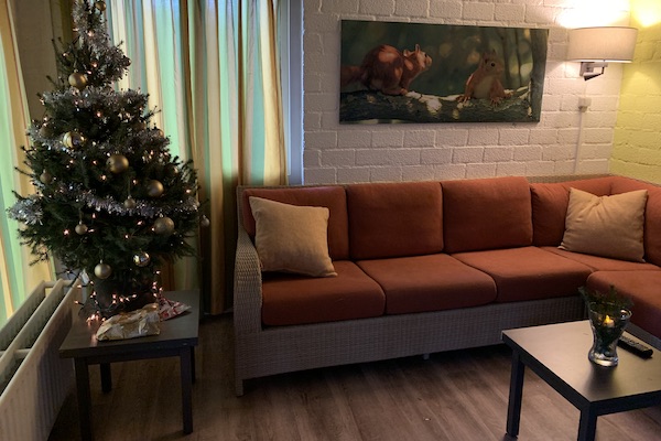 Gezellig huisje met kerst