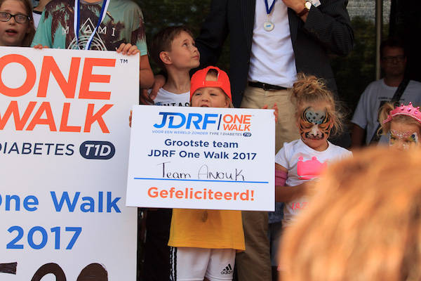 JDRF One Walk: Zoveel mogelijk geld ophalen voor onderzoek naar Type 1 Diabetes