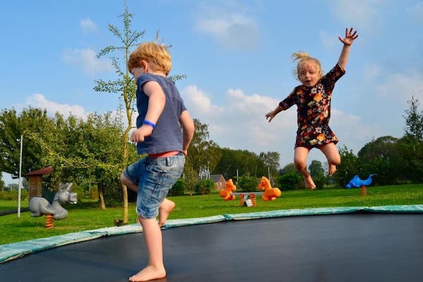 Trampoline springen