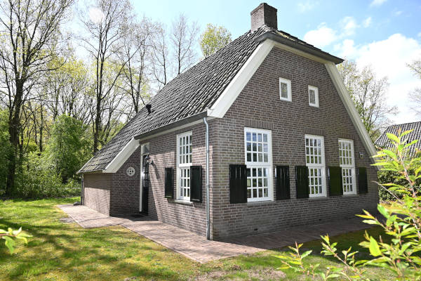 Buitenkant van een huisje