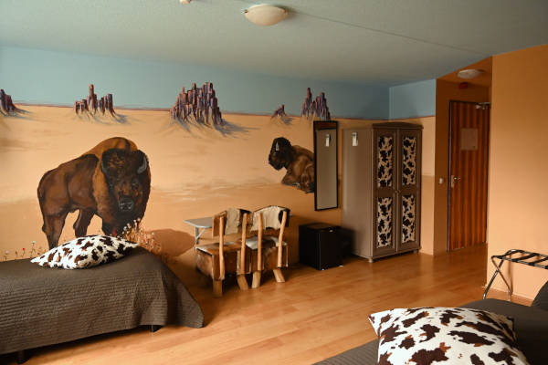 Drouwenerzand Vakantiepark: Wildwest kamer