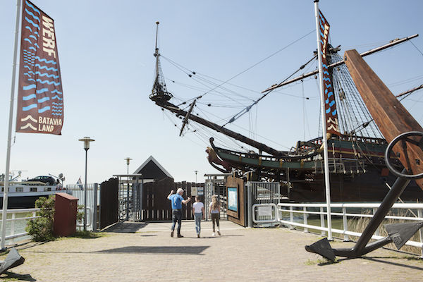 Batavialand: Ontdek de reconstructie van VOC-schip de Batavia op de werf