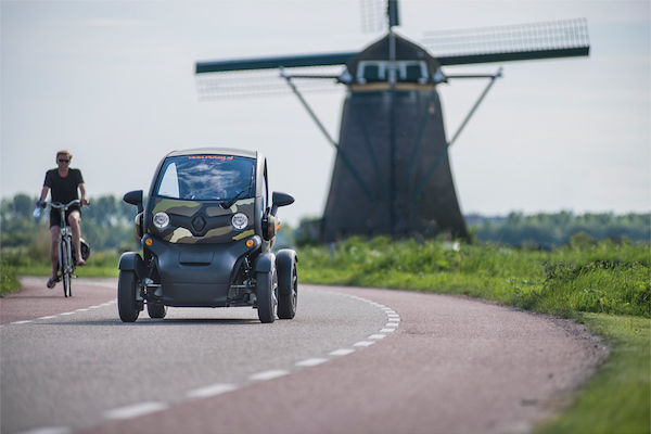 GPS tours met de stoere Renault Twizy