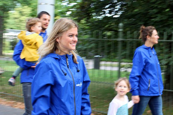 Wandelevenement voor jong en oud bij City Wish Walk Amsterdam