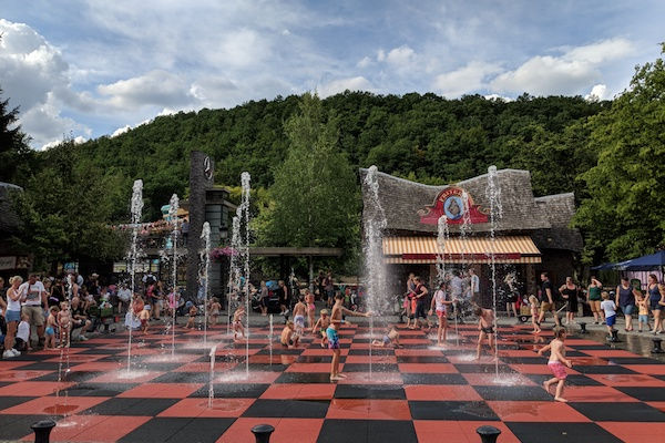 Dit waterspektakel is een festijn voor ieder kind