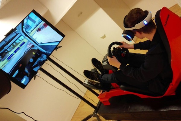 Formule 1 in race-simulator