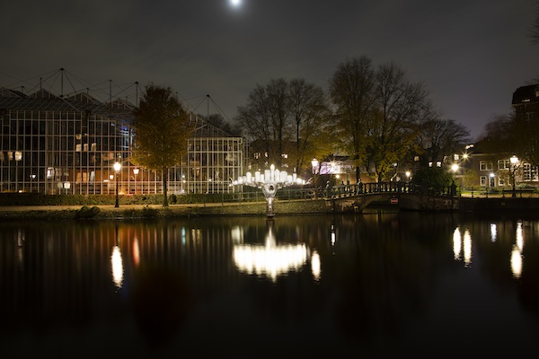 Amsterdam Light Festival: Kunstwerk genaamd Atlas