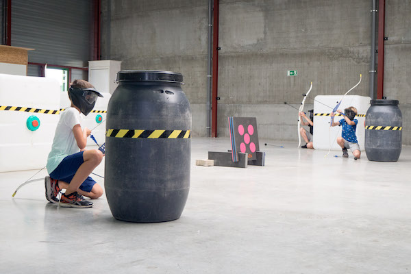 Sportwijzer ArcheryTag: Bescherm jezelf voor de pijlen van de tegenstander