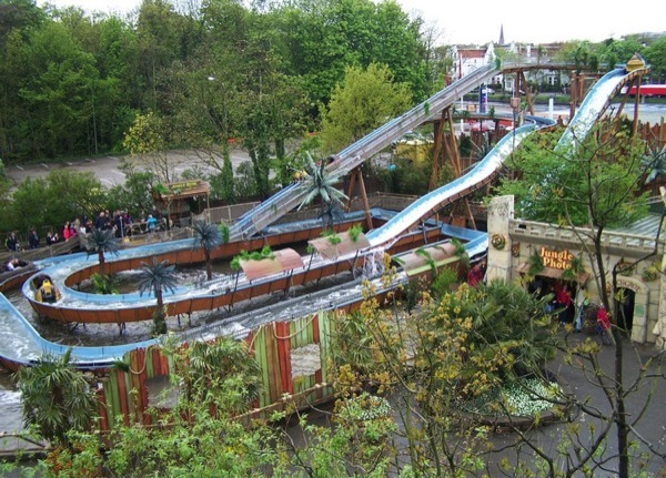 Afkoelen met kriebels in je buik in de jungle river