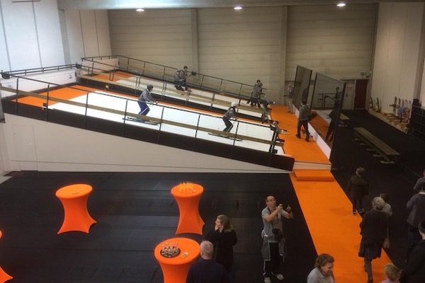 Skiƫn op de rollerpiste